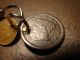 1939 Ny Worlds Fair Token & Large Cent On A Key Chain For The Coin Collector Large Cents photo 2