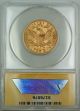1899 $10 Liberty Eagle Gold Coin Anacs Au - 55 Gold photo 1