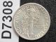 1943 - P Mercury Dime 90% Silver U.  S.  Coin D7308 Dimes photo 1