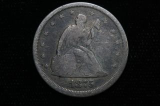 1875 S Twenty Cent Piece Coin photo
