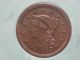 1854 Brown Uncirculated Large Cent Large Cents photo 2