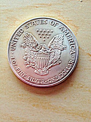 2003 Silver Eagle Dollar - Unc photo