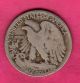 1923 - S Silver Walking Liberty Half Dollar - Very Good Coins: US photo 1