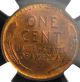 1924 Lincoln Cent Ngc Ms64rb Small Cents photo 2