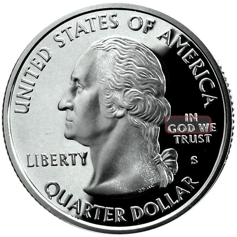 2000 S Silver Maryland State Proof Quarter Coin