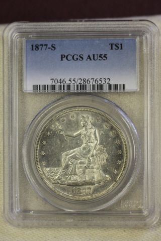 1877 - S T$1 Trade Dollar photo