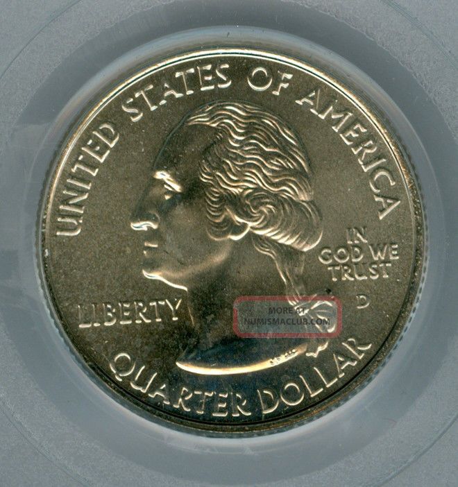 2005 D Kansas Quarter Pcgs Ms67 Sf