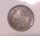 1886 P Seated Dime Anacs Ms 63,  Awesome Multi Color Toning And Luster Dimes photo 5