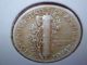 1943 - D Mercury Dime Us Silver 10c.  Coin Dimes photo 1