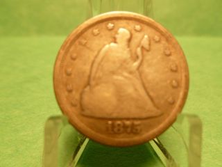 Better Grade 1875 - S 20 Cent Piece 