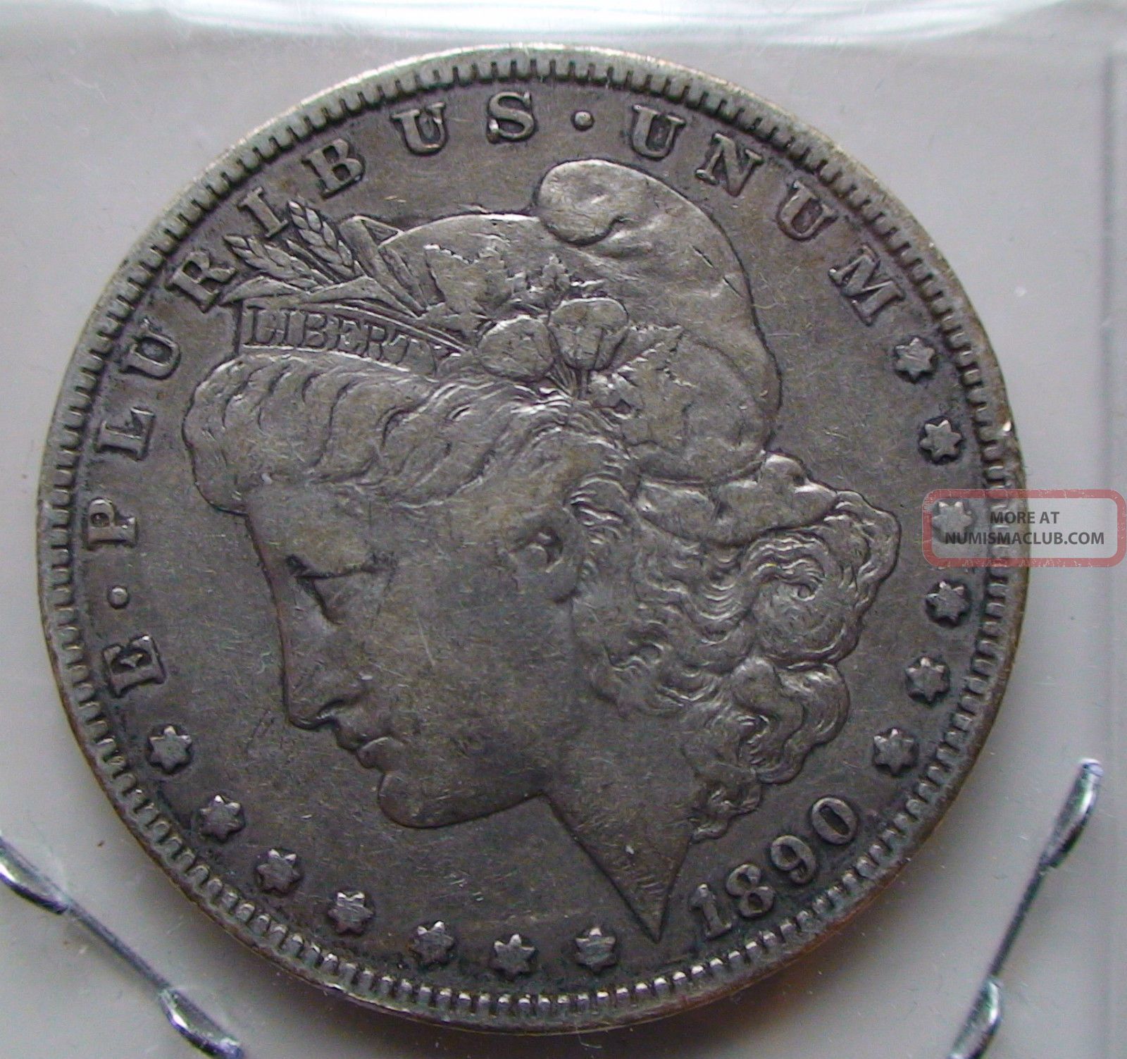 1890 O Morgan Silver Dollar Coin