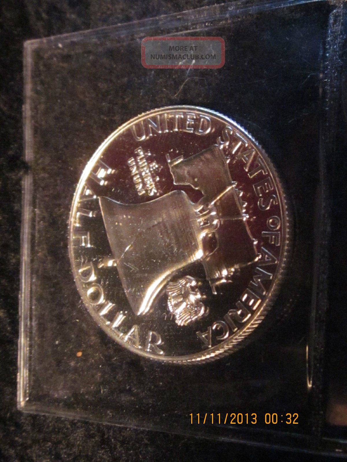 1963 Shiny Proof Franklin Half Dollar