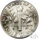 1958 D Bu Unc Roosevelt Silver Dime 10c Us Coin A13 Dimes photo 2