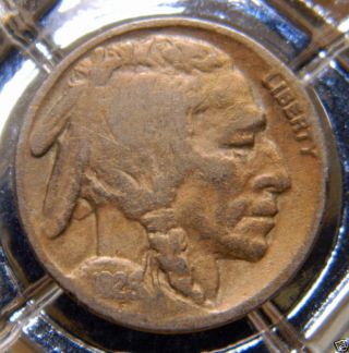 Very Good 1926 - P Indian Head (buffalo Nickel). .  8224 photo