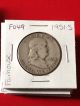 F049 ::1951 - S Franklin Liberty Silver Half Dollar Coin :: Fairhouse ::auction Hq Half Dollars photo 2