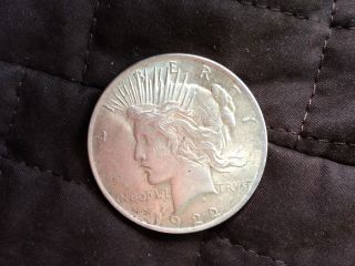 1922 Liberty Peace Silver Dollar photo