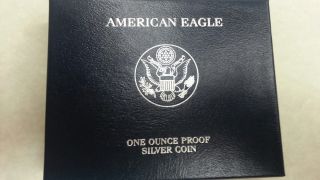 American Eagle One Ounce Proof Silver Bullion Coin 2007 West Point photo