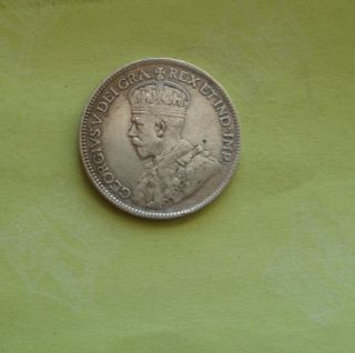 1917 25c Canada 25 Cents photo