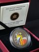 2012 - Canadian 25 Cents Colored Golden Evening Grosbeak Coin And Coins: Canada photo 1