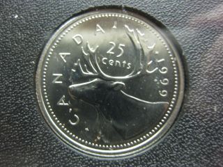 1999 Canadian Specimen Quarter ($0.  25) photo