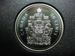2002 Canadian Specimen 50 Cent ($0.  50) Key Date Double - Date 1952 - 2002 photo