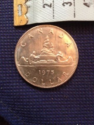 1975 Canadian Silver Dollar photo