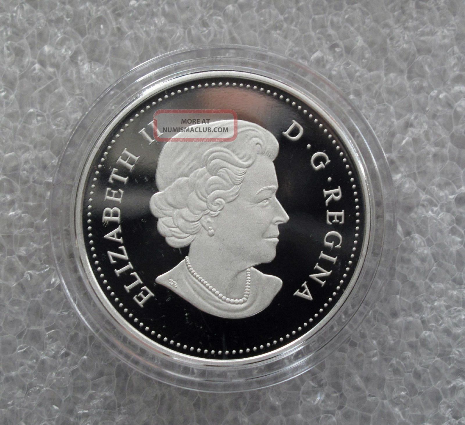 2012 Canada 9999 1/2 Oz. Fine Silver 1 Cent Coin Gilded Farewell Penny