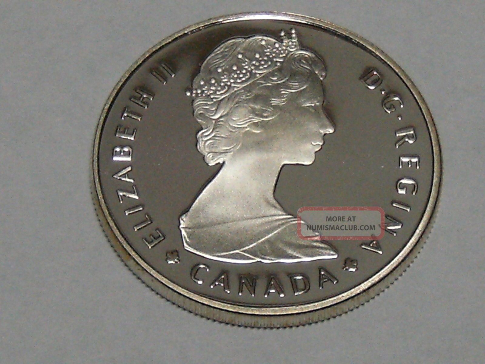 1985 Canadian Commemorative Silver Dollar Proof 566a