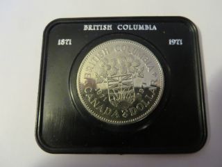 1971 Canadian Specimen Dollar,  British Columbia,  Packaging photo