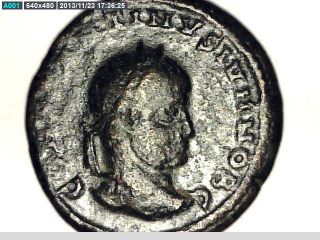 2rooks Roman Authentic Ancient Coin Emperor Constantine Or Constantius photo