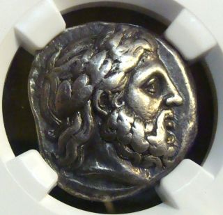 Macedonian: Philip Ii,  359 - 336 Bc. ,  Ar Tetradrachm,  Amphipolis,  Ngc Choice F photo