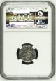 Ngc Roman Republic Denarius,  Anonymous,  Crescent Issue,  Ch F,  2nd Century Bc Coins: Ancient photo 1