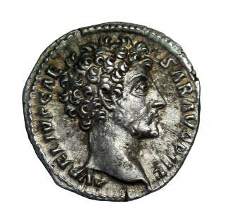 Marcus Aurelius 161 - 180 Ad Ar Denarius Rome Ric.  437 Ancient Roman Coin photo