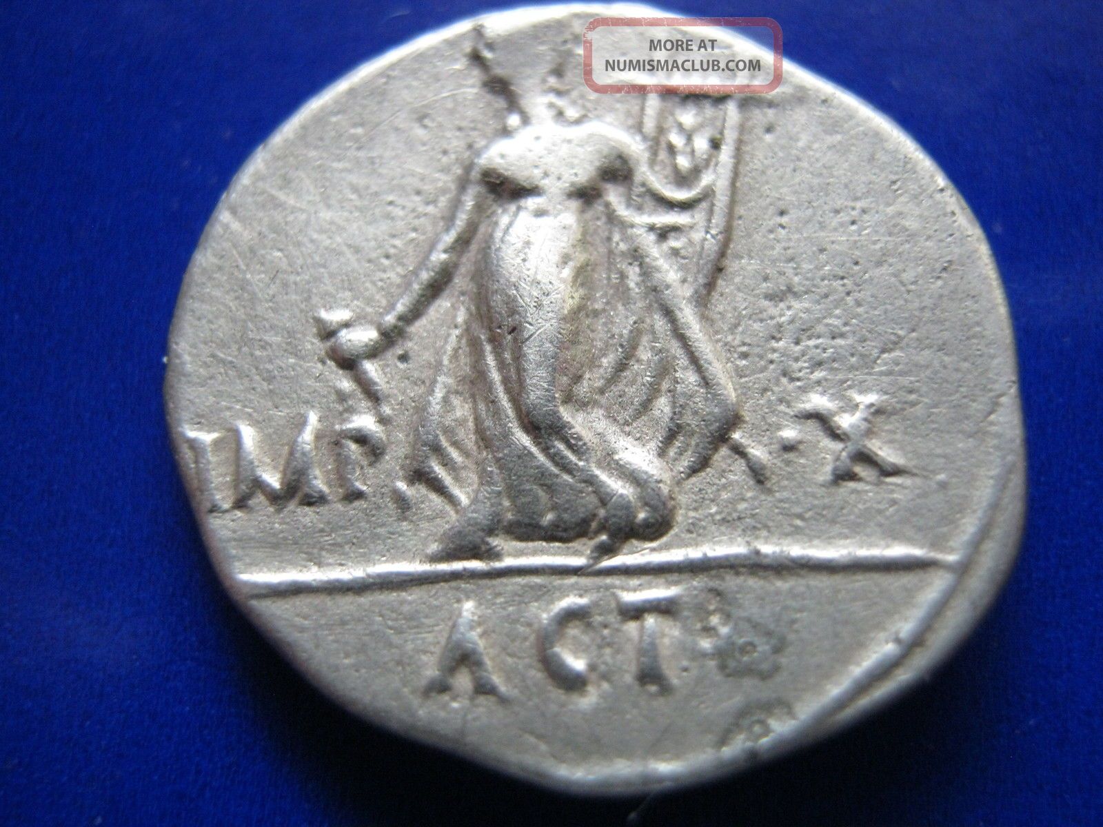 Roman Denarius Of Imp. Augustus, 15 - 14 B. C.
