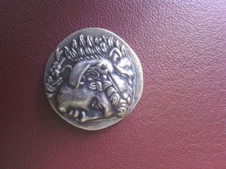 Coin Alexandr The Great Silver 925 photo