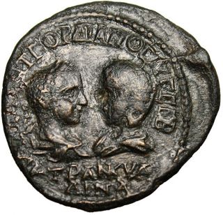 Gordian Iii & Tranquillina Anchialus Roman Provincial photo
