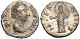 Faustina Sr.  Posthumous Denarius Aeternitas Providentia Choice Ef Coins: Ancient photo 2