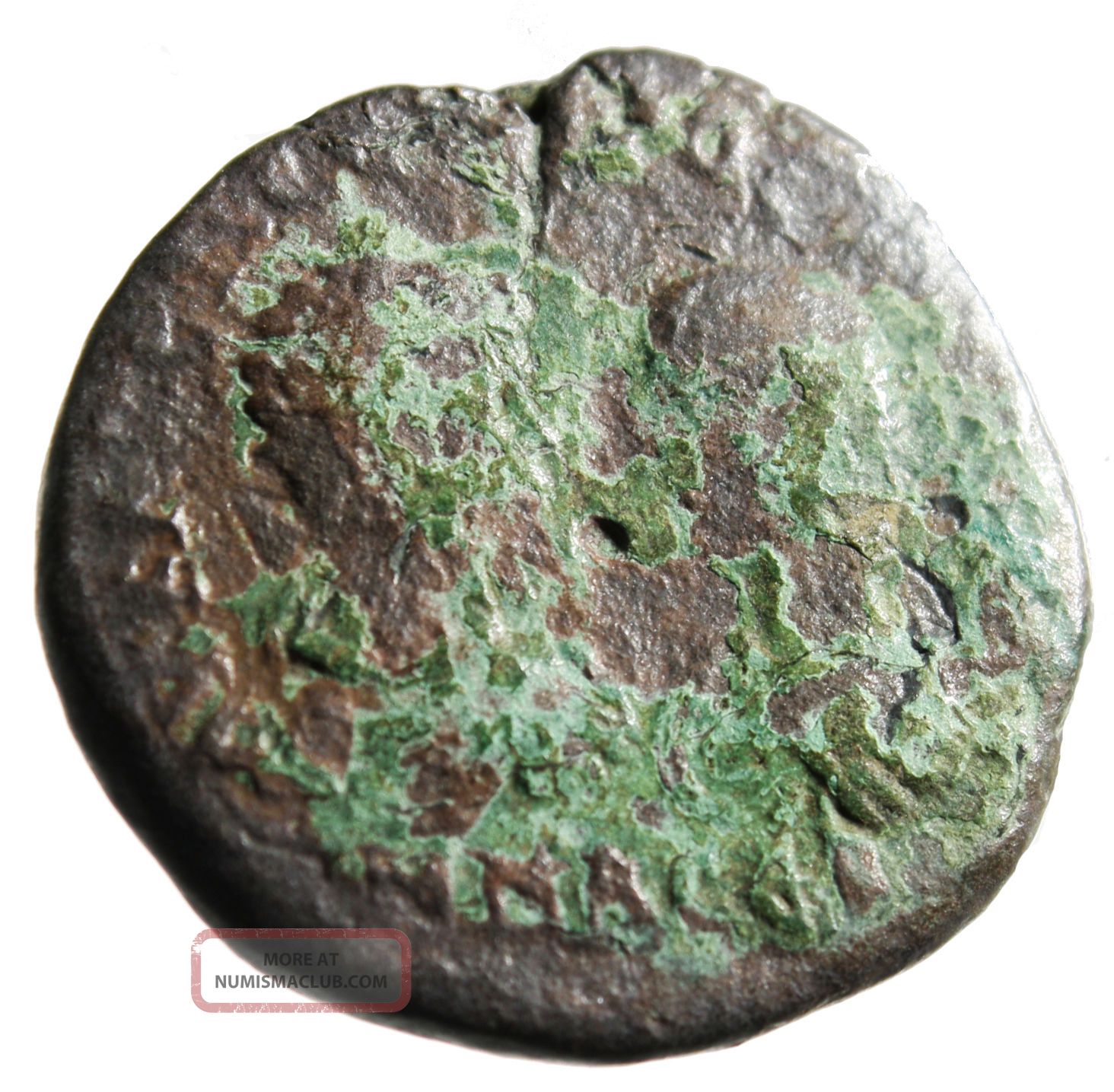 1 Cent Start Rare Two Bust Coin Of Macrinus & Diadumenian Of Markianopolis