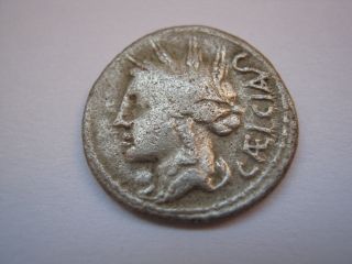 Roman Republic Of Family Cassia,  102 B.  C. photo