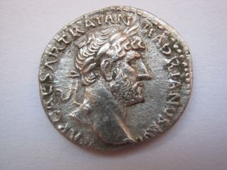 Perfekt Roman Silver Denarius Of Imp.  Hadrianus,  117 - 138 A.  D. photo