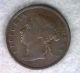Straits Settlements 1 Cent 1872 H Coin Asia photo 1