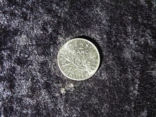 Foreign France 1970 1/2 Franc Vintage French Half Dollar Coin - Flip photo