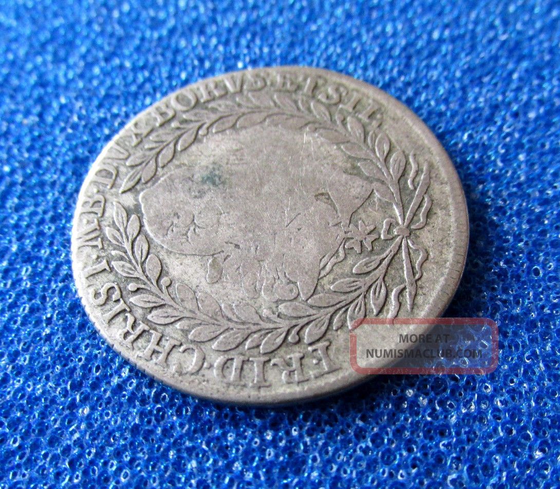 1763 Germany Silver Coin - 20 Kreuzer Brandenburg Bayreuth