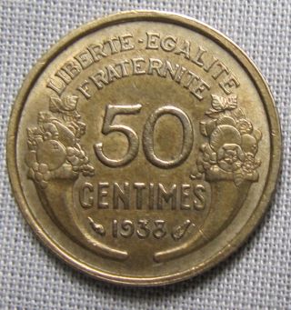 France 1938 - 50 Centimes photo