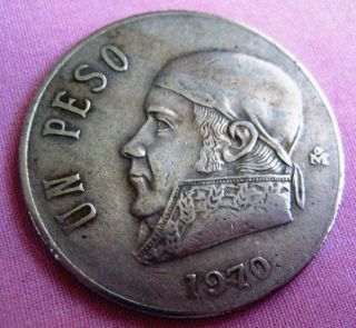 1970 Un Peso Estados Unidos Mexicanos photo