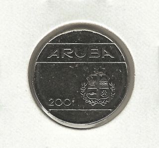 Aruba 25 Cents,  2001 photo