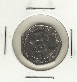 Jamaica Dollar,  1996,  Sir Alexander Bustamante,  National Heroes photo