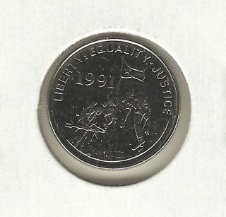 Eritrea 5 Cents,  1997 photo