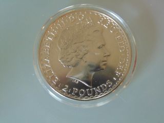 Britannia 2010 Silver 1oz Coin - In Capsule -. photo