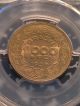 1939 Brazil 1000 Reis Barreto Pcgs Ms64 G124 Coin South America photo 4